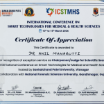 Dr Anil sir Certificate of appreciation2